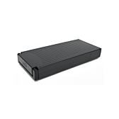 Sparta E-motion C1/C2/C3 / Batavus compatible 13.6Ah fietsbatterij (zwart) Incl. lader vanaf de zijkant en een beetje vanaf boven