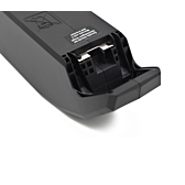 Close-up foto van het handvat van de Bosch Powerpack 540 Performance/Active frame E-Bike Vision fietsbatterij.