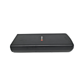 Zijaanzicht vanaf boven van de EYXON Sparta/Batavus B400 36V 12.8Ah Compatible fietsbatterij.