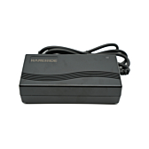 Zijaanzicht van de Gazelle Impulse 42V 3A Compatible lader met Rosenberger aansluiting.