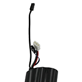 Sparta Ion NiMH 24V 11Ah fietsbatterij frame (banaan) aansluiting