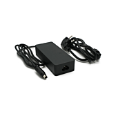 Driekwartaanzicht van de Sparta lader / Batavus E-Motion Smart waar de power kabel goed op te zien is.