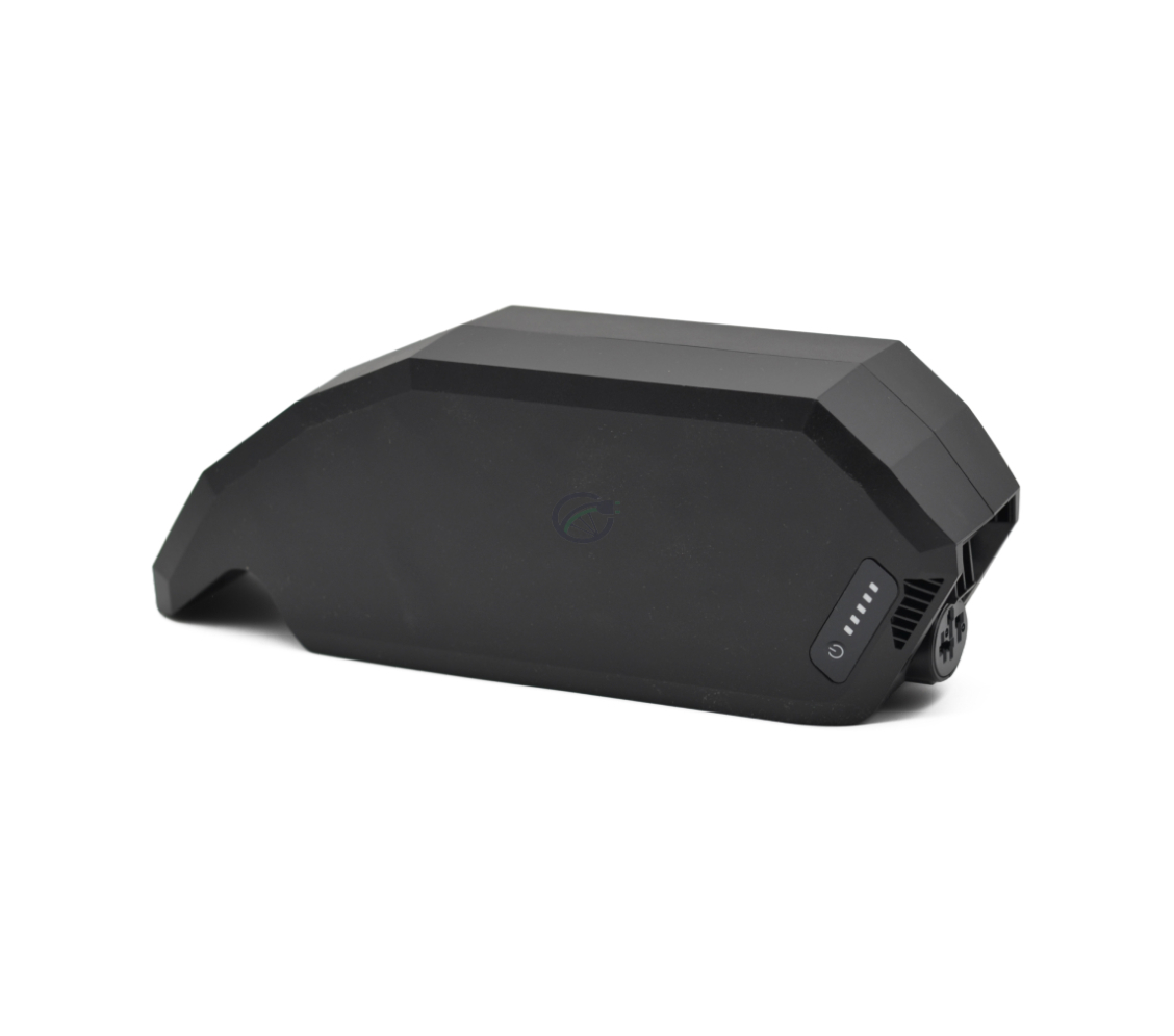 Zijaanzicht van de Bosch Powerpack 700 Active/Performance frame E-Bike Vision fietsbatterij.