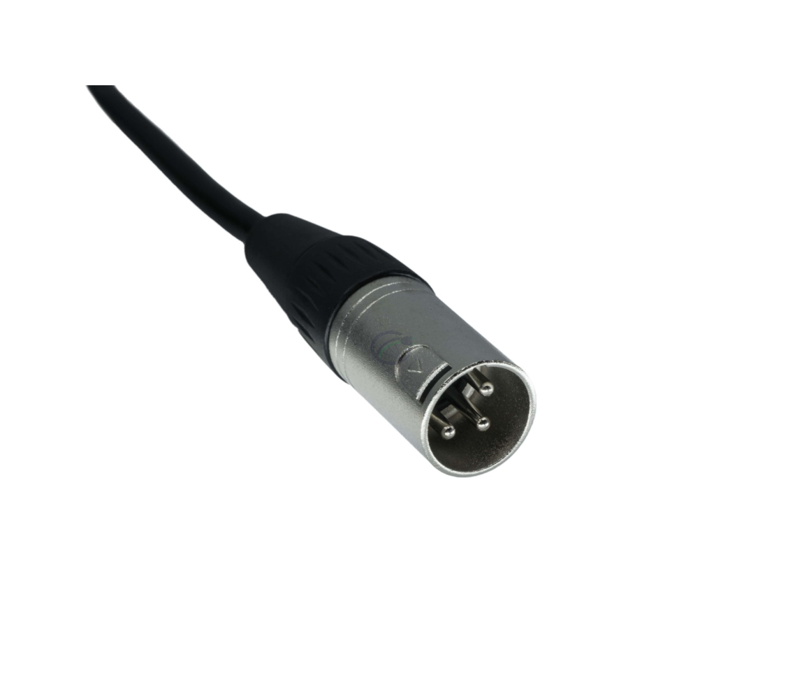 een close up foto van de adapter plug.
