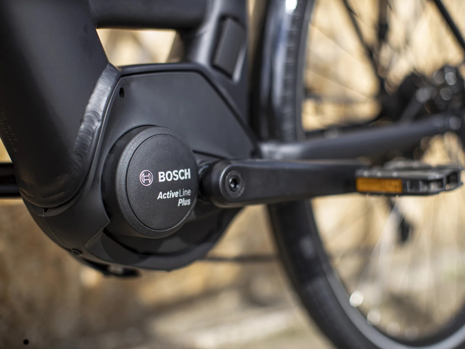 Bosch prestatiemotor in een elektrische fiets