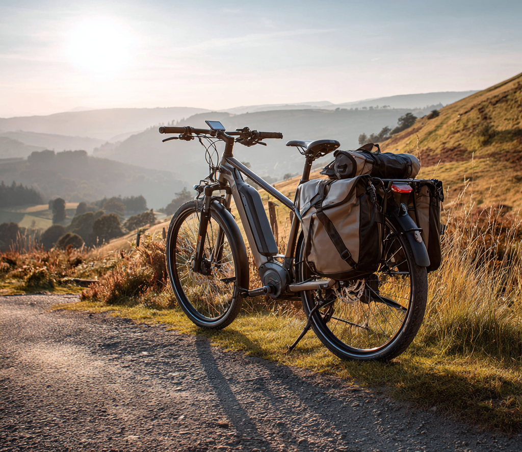 elektrische fiets met fietsbatterij