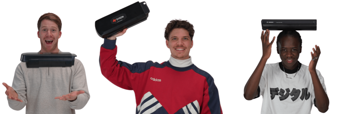 Vind uw fietsbatterij